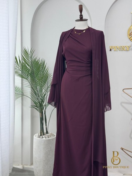 عبايه سيلا شيفون