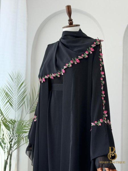 عباية الورد