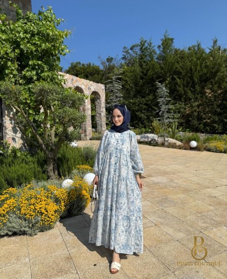 فستان الصيف اشجار