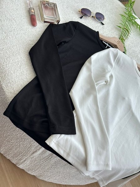 بلوزه بيسك ساده