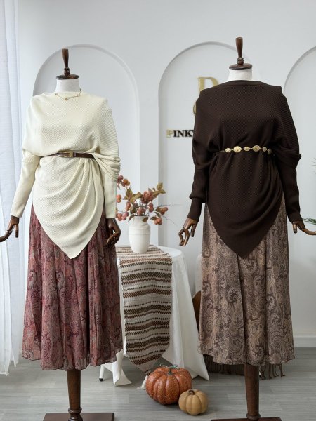 بلوزة الشال
